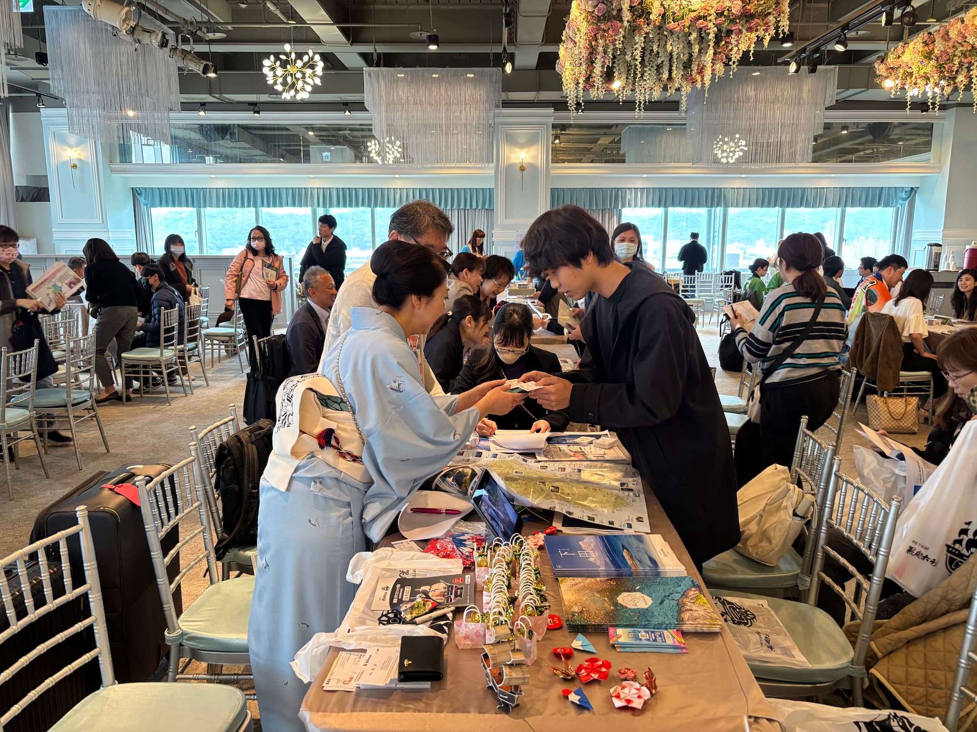 3/5に行われた静岡県観光商談会の様子