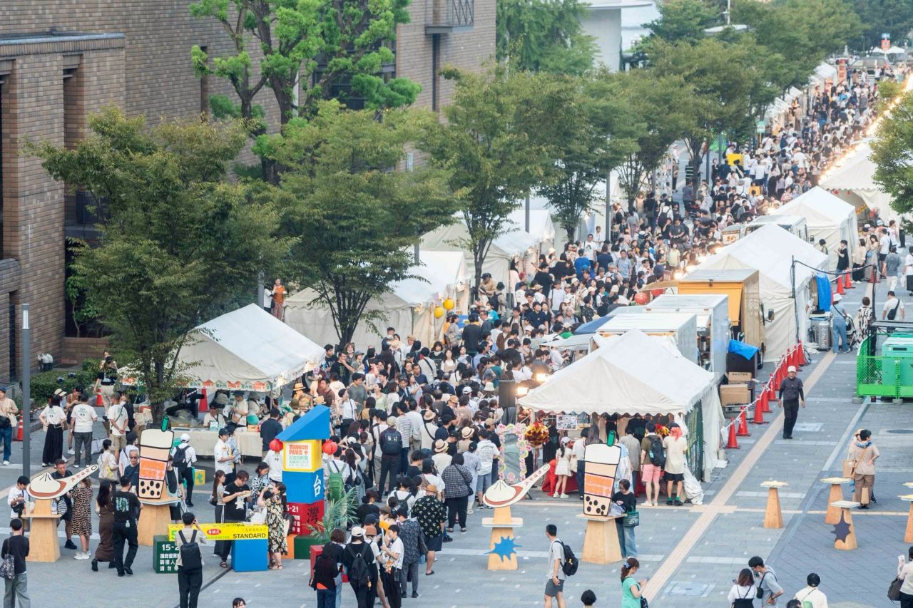 文總呼應We TAIWAN活動,也在大阪策劃「TAIWAN PLUS 2025 台日新風」台灣文化祭市集,四天共吸引10萬人參與。(文總提供)