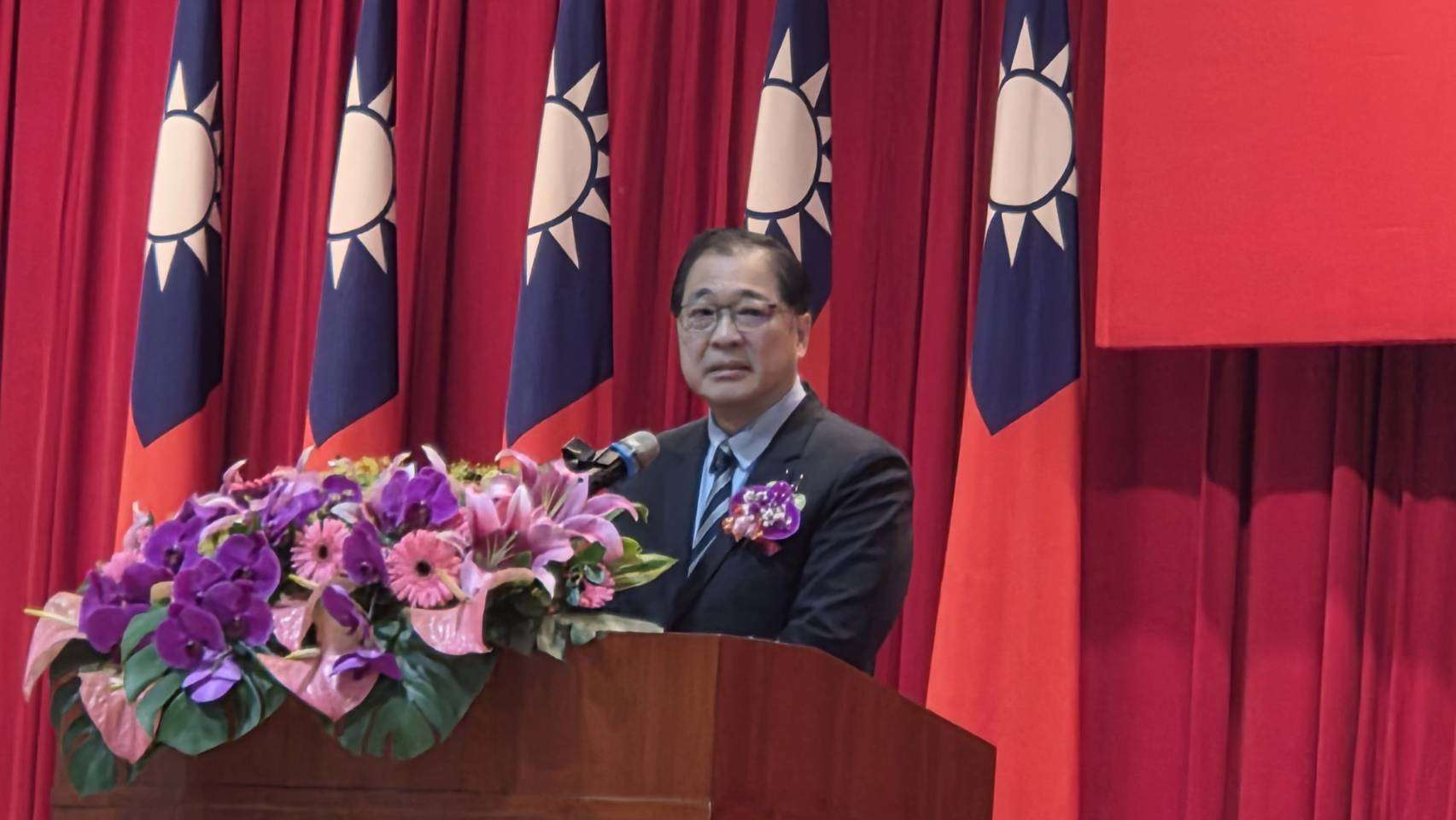 法務部長鄭銘謙。(劉玉秋 攝)