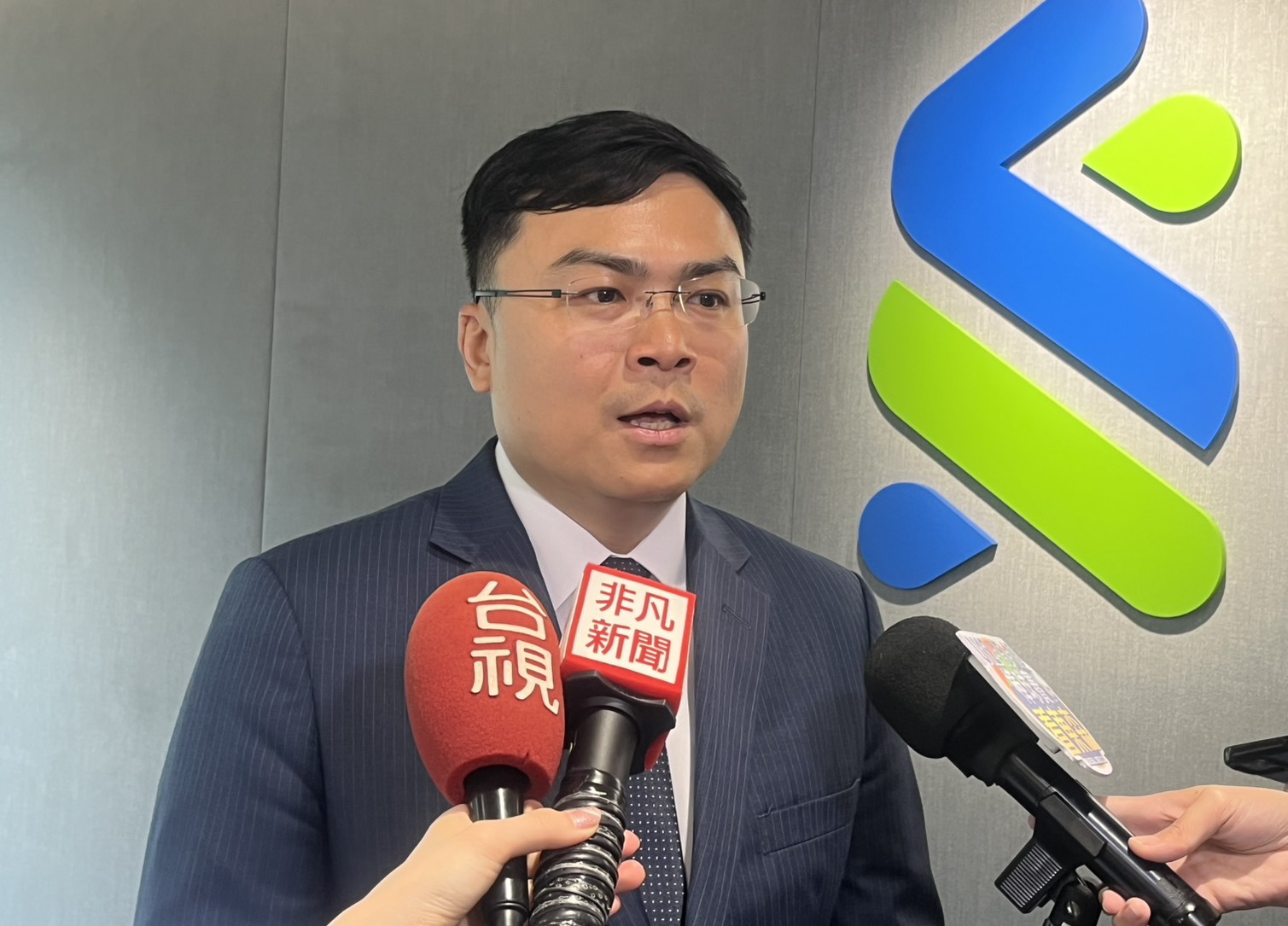 渣打銀行財富管理投資策略部主管劉家豪。(陳林幸虹 攝)