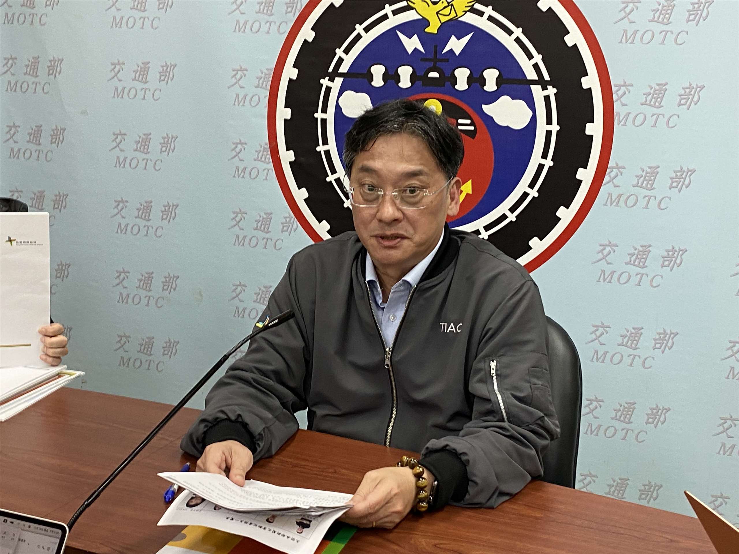 桃園機場公司副總經理李俊德19日表示，眾所矚目的第三航廈北廊廳從12/1試營運迄今，旅客滿意度達4.58顆星，因此將於12/25正式啟用，迎接耶誕及跨年旺季。(吳琍君 攝)