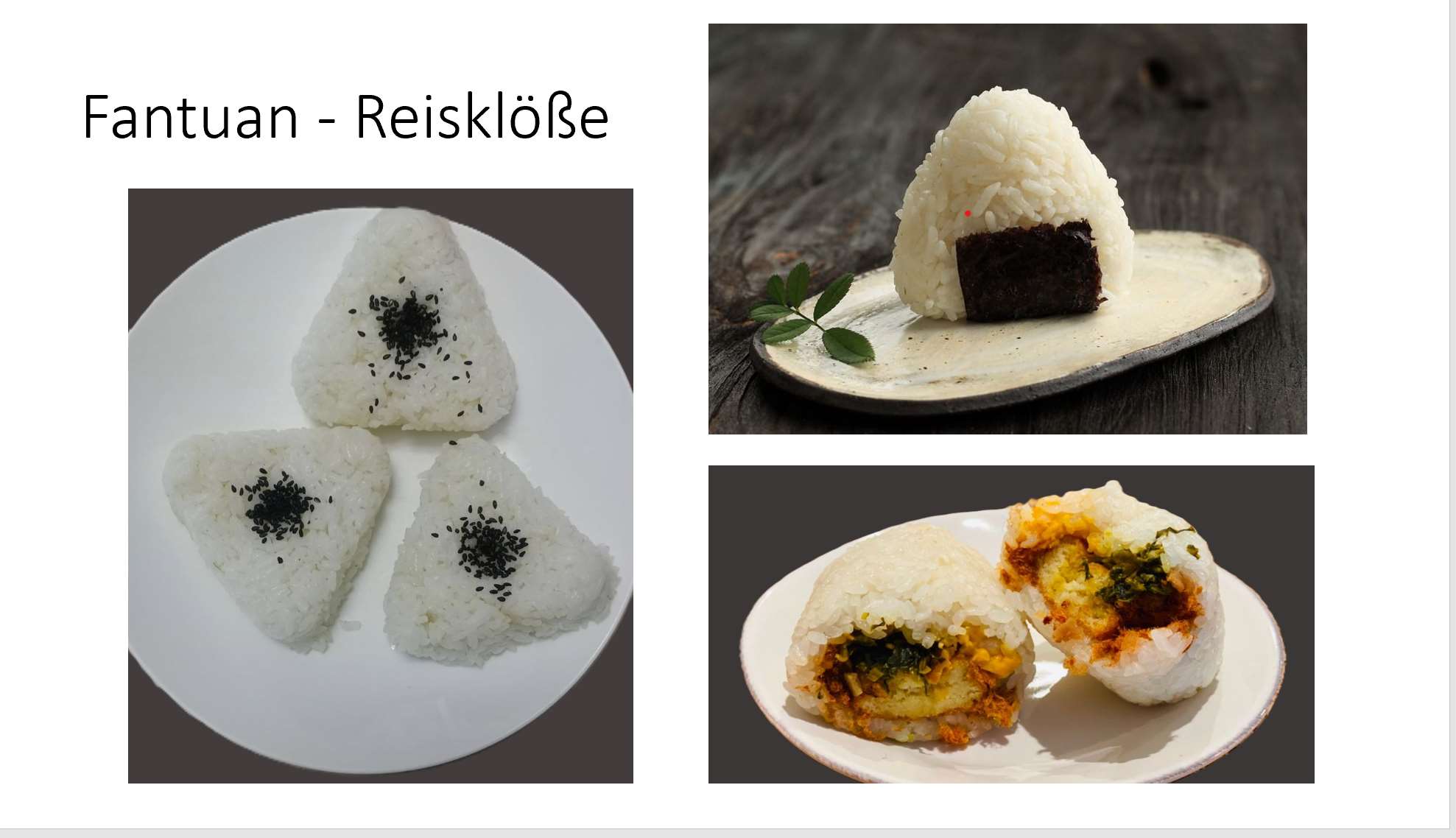 Fantuan - Reisklöße