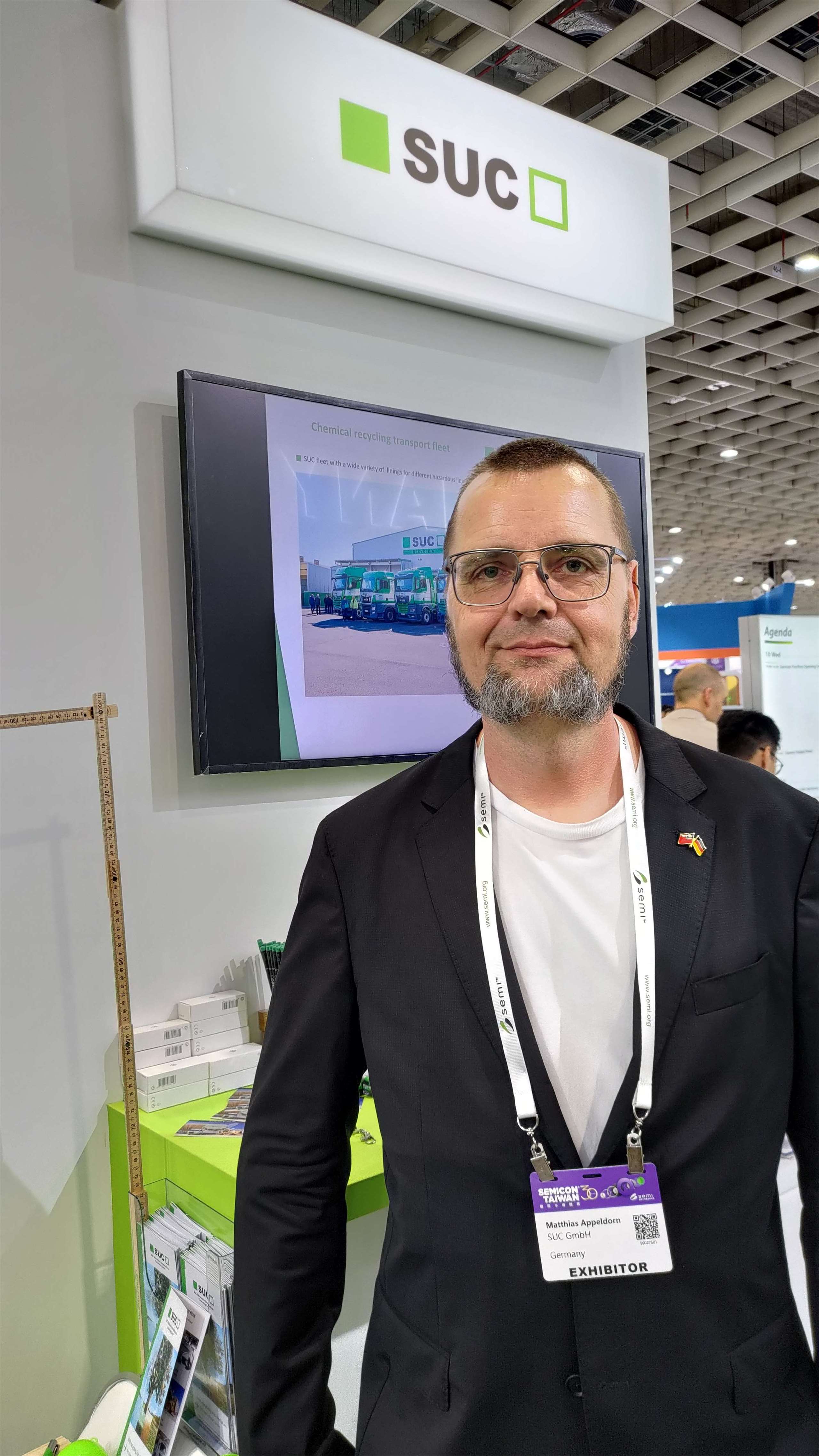 Matthias Appeldorn, CEO der Sächsischen Umweltschutz Consulting GmbH (Foto: Ilon Huang)
