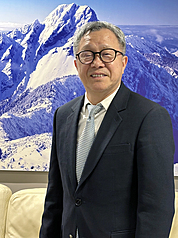 Taiwans Gesandter bei der EU und in Belgien,  Shieh Jhy-wey (謝志偉).