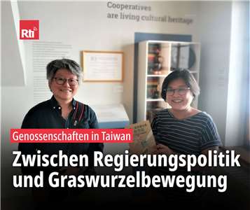 Chen Yi-hua und Chen Yu-ling besuchten im Juni 2022 das Deutsche Genossenschaftsmuseum Delitzsch. (Foto: Deutsches Genossenschaftsmuseum Delitzsch)