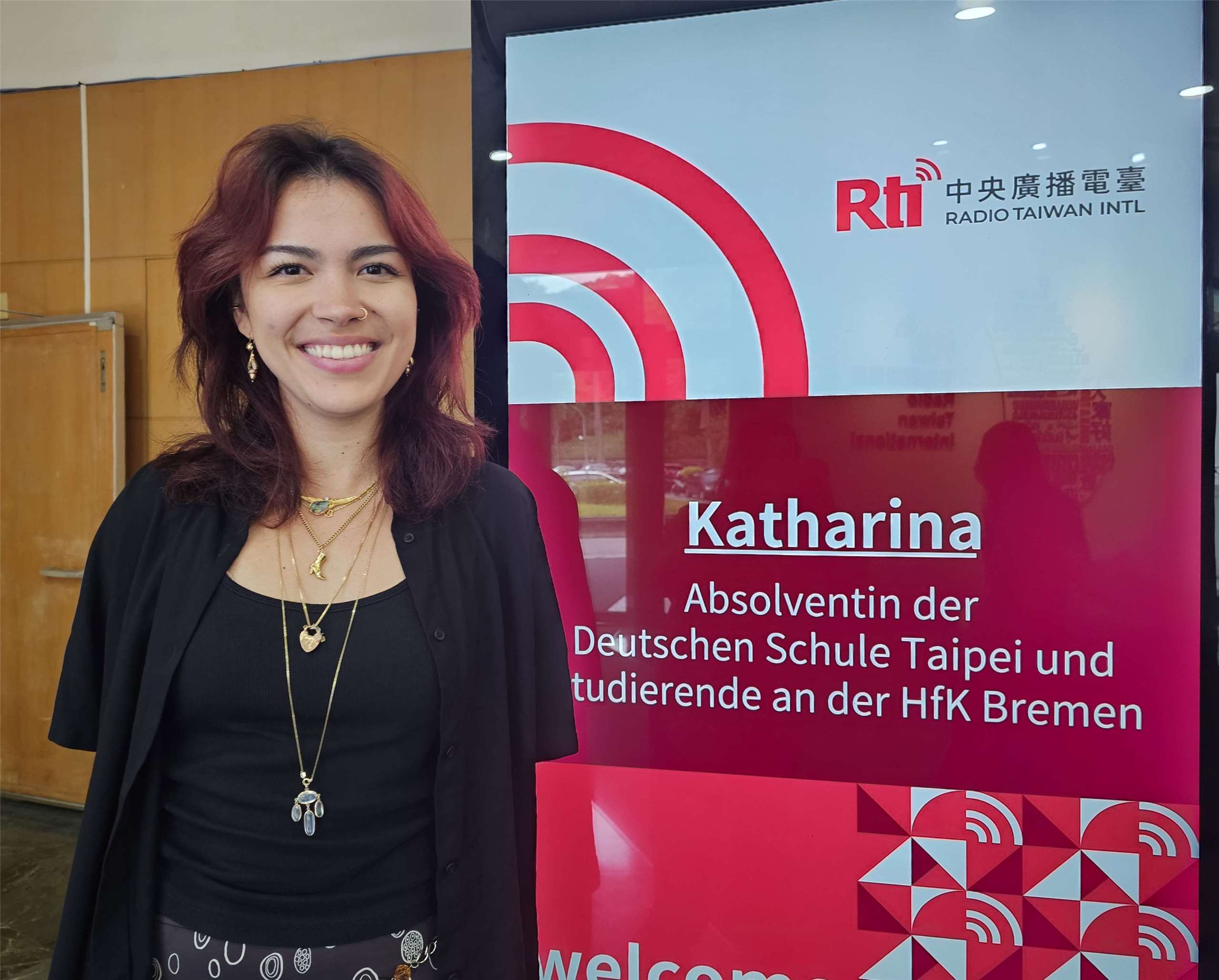 Katharina zu Besuch bei RTI