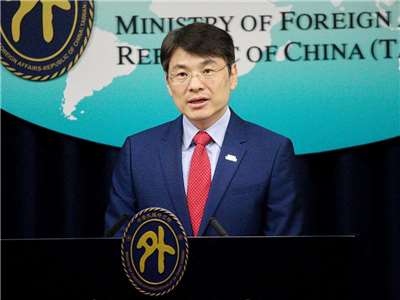 Der Sprecher des Außenministeriums, Hsiao Kuang-wei (蕭光偉) (Foto: CNA)