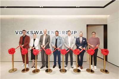 Die Volkswagen Group Taiwan Co. Ltd., konnte kürzlich die Eröffnung ihres neuen Büros im Taipeher Bezirk Nangang und ihr zehnjähriges Jubiläum von Volkswagen Group Taiwan feiern (Foto: Deutsches Wirtschaftsbüro Taipei)