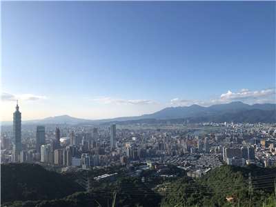 Blick über Taipei