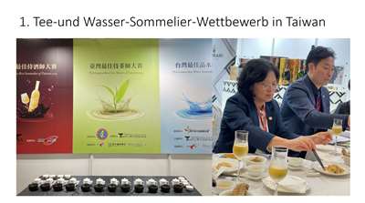 Erster Tee- und Wasser-Sommelier-Wettbewerb in Taiwan 