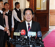 Der taiwanische Präsident Lai Ching-te (賴清德) hat die Opposition dazu aufgerufen, das vorgeschlagene Sonderverteidigungsbudget in Höhe von 40 Milliarden USD pragmatisch zu behandeln. (Foto: CNA)