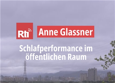 Anne Glassner ist Künstlerin und Performerin aus Österreich. Vom 2. März bis 12. Mai 2025 war Anne als „Artist in Residence“ im Treasure Hill Artist Village im Stadtteil Gongguan in Taipeh tätig. Im Rahmen ihres künstlerischen Schaffens in Taipeh leitete Anne außerdem einen Workshop zum Thema „Schlafgewohnheiten – Ruhende Körper“