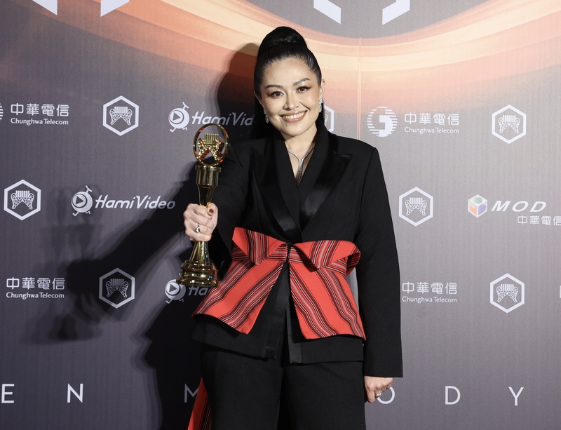 Kumu Basaw hat für ihr Album "Qrasun" den Golden Melody Award für die beste Sängerin bzw. den besten Sänger in der Kategorie "Indigene Sprachen" erhalten. (Foto: CNA)