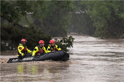Viele Tote und Verletzte nach  Hochwasser im US-Bundesstaat Texas (Foto: AP) 