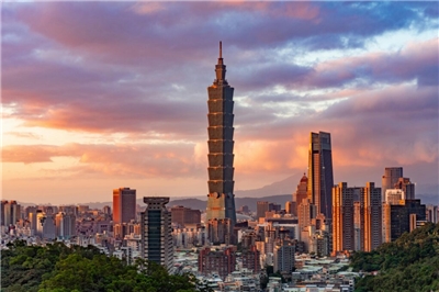 Die Aussicht vom Elephant-Mountain bietet vor allem einen schönen Blick auf das Taipei 101.