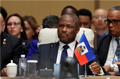 Haitis Außenminister Jean-Victor Harvel Jean-Baptiste besucht Taiwan (Foto: Reuters)