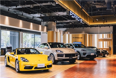 Porsche Taiwan eröffnet einen Pop-up-Store in Tainan