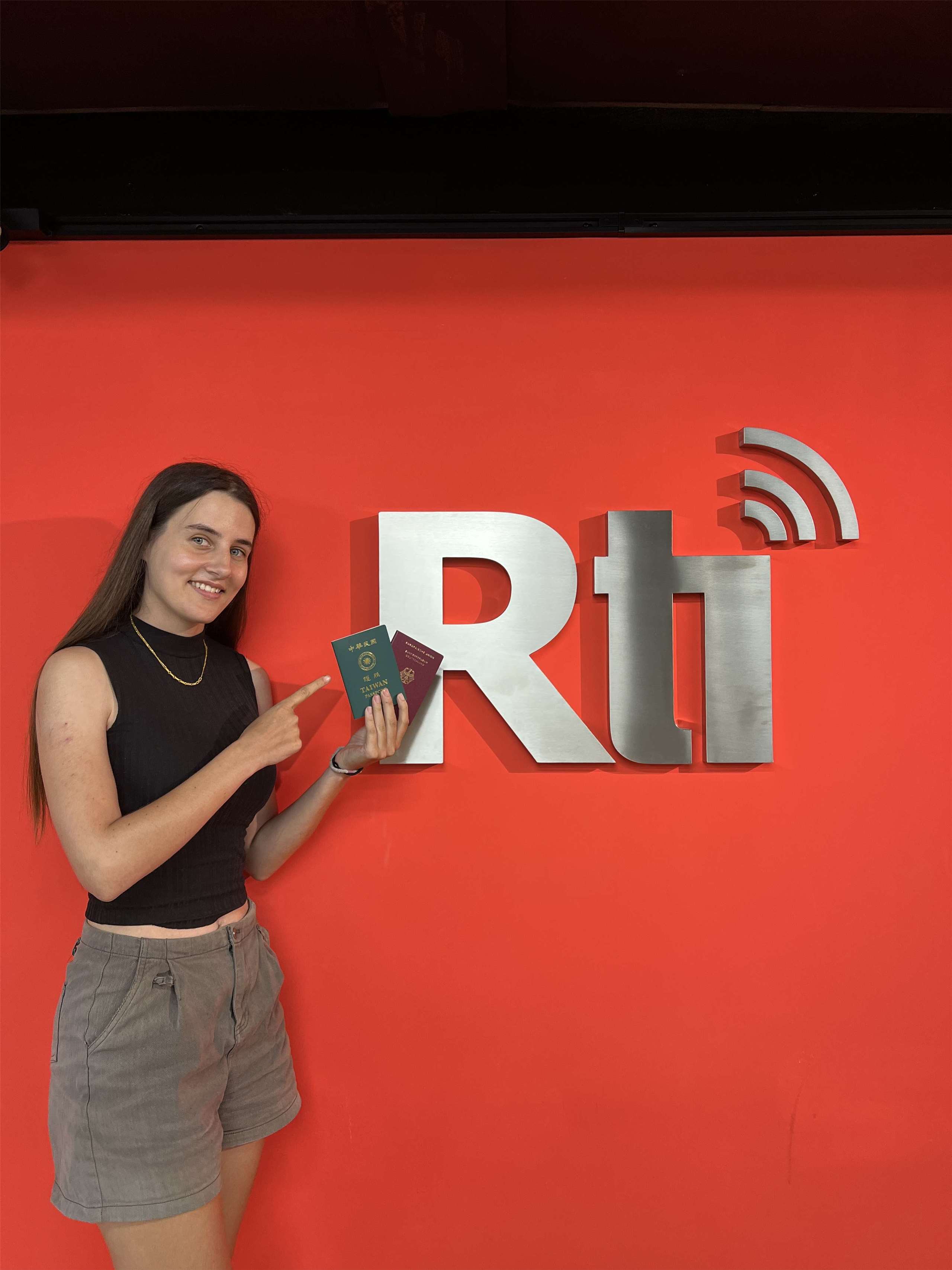 Michelle Casale hat sowohl die deutsche als auch die taiwanische Staatsbürgerschaft. (Foto: Rti)