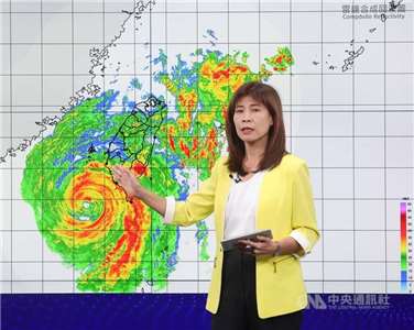 Wu Wan-hua, leitende Wetterexpertin des CWA. (Foto: CNA)