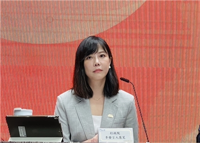  Kabinettssprecherin Li Hui-zhi (李慧芝)(Foto: 鄭佑漢 )