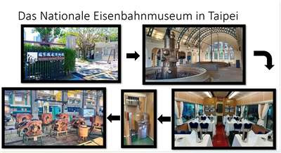 Das Nationale Eisenbahnmuseum in Taipei