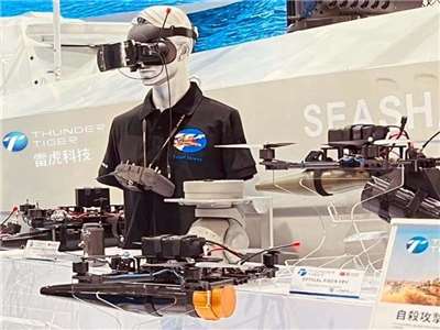 Die Overkill FPV Suicide Drone-Serie, entwickelt von der taiwanischen Thunder Tiger Group, ist in der Blue UAS Cleared List des US-Verteidigungsministeriums aufgeführt. (Foto mit freundlicher Genehmigung der Thunder Tiger Group)