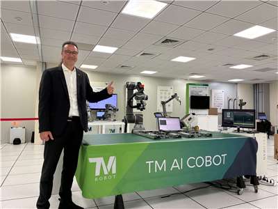 Steffen Rietzschel zu Besuch bei Techman Robots in Taoyuan (Foto: Steffen Rietzschel)