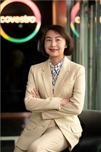 Annie Chen, die neue Geschäftsführerin von Covestro Taiwan