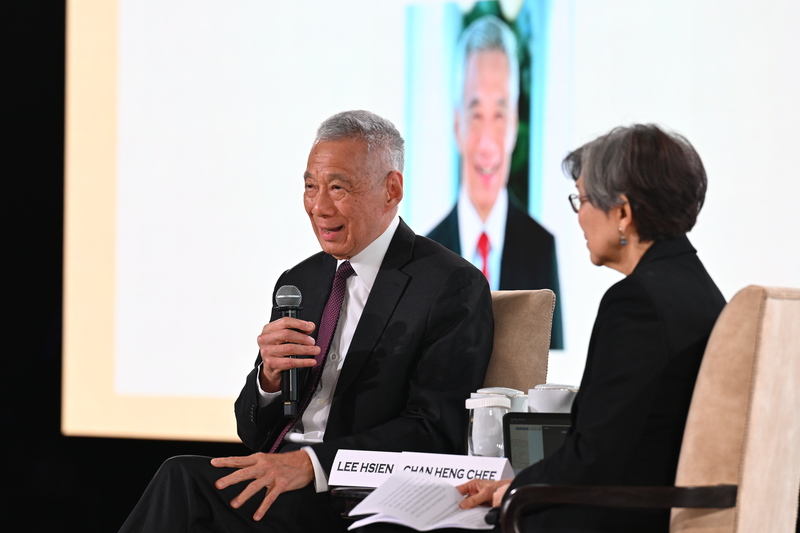 Singapurs Senior Minister Lee Hsien Loong (李顯龍). (Foto: CNA)