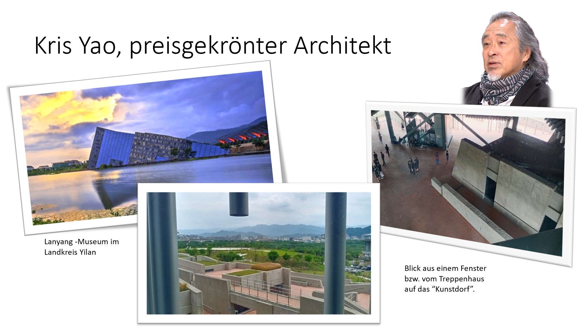 Der Architekt Kris Yao