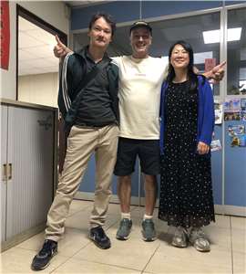 Huami, Yoyo und Alex bei RTI