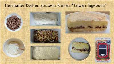 Kuchen aus dem Roman "Taiwan-Tagebuch"