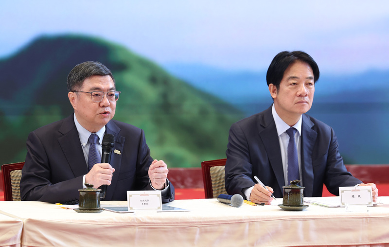  Präsident Lai Ching-te (賴清德) gab die Einigung am heutigen Freitag in Taipei bekannt und bezeichnete das Abkommen als Durchbruch für die exportorientierte taiwanische Wirtschaft. (Foto: CNA)