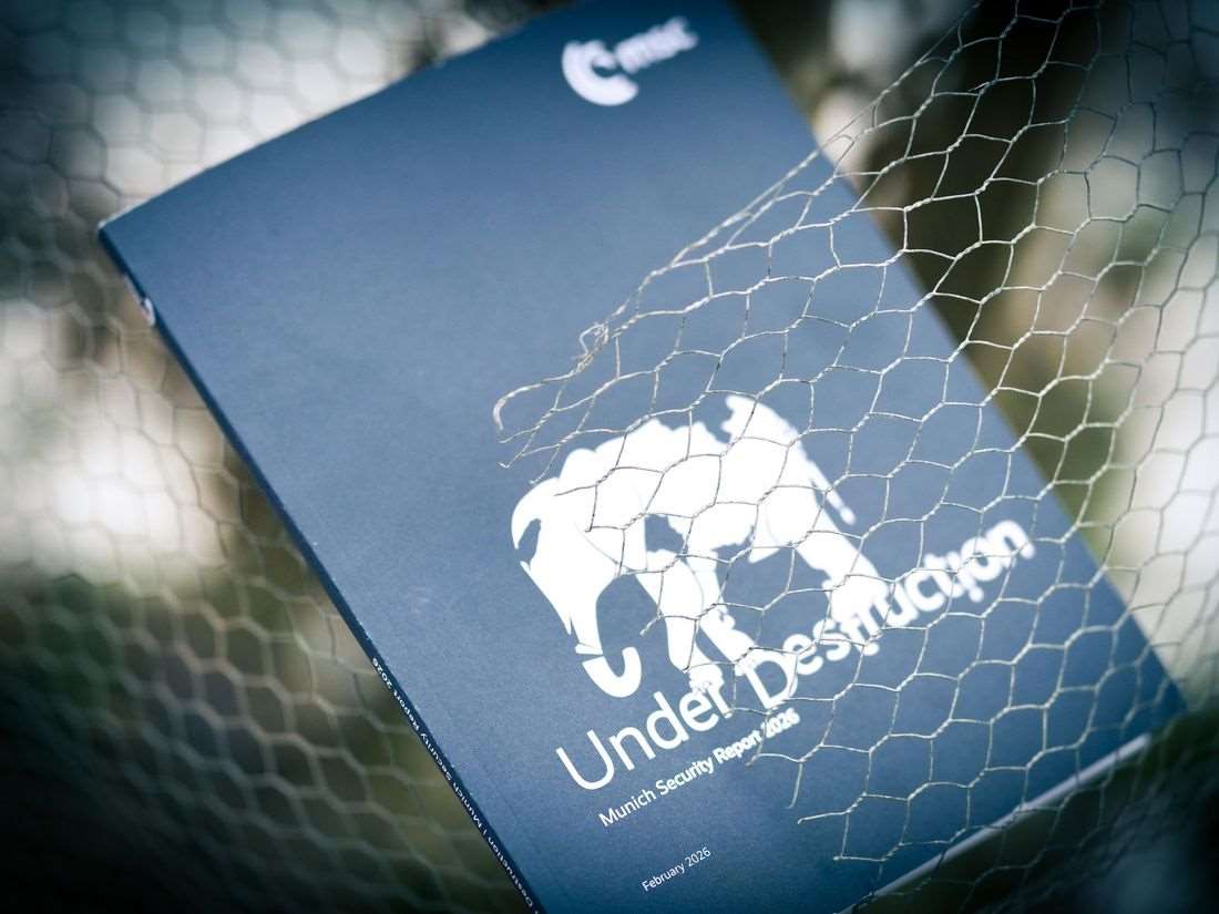 Der diesjährige „Munich Security Report“ warnt davor, dass die nach dem Zweiten Weltkrieg etablierte Ordnung zunehmend erodiert und durch eine Logik der Machtpolitik und transaktionalen Deals ersetzt wird. (Foto: MSC)