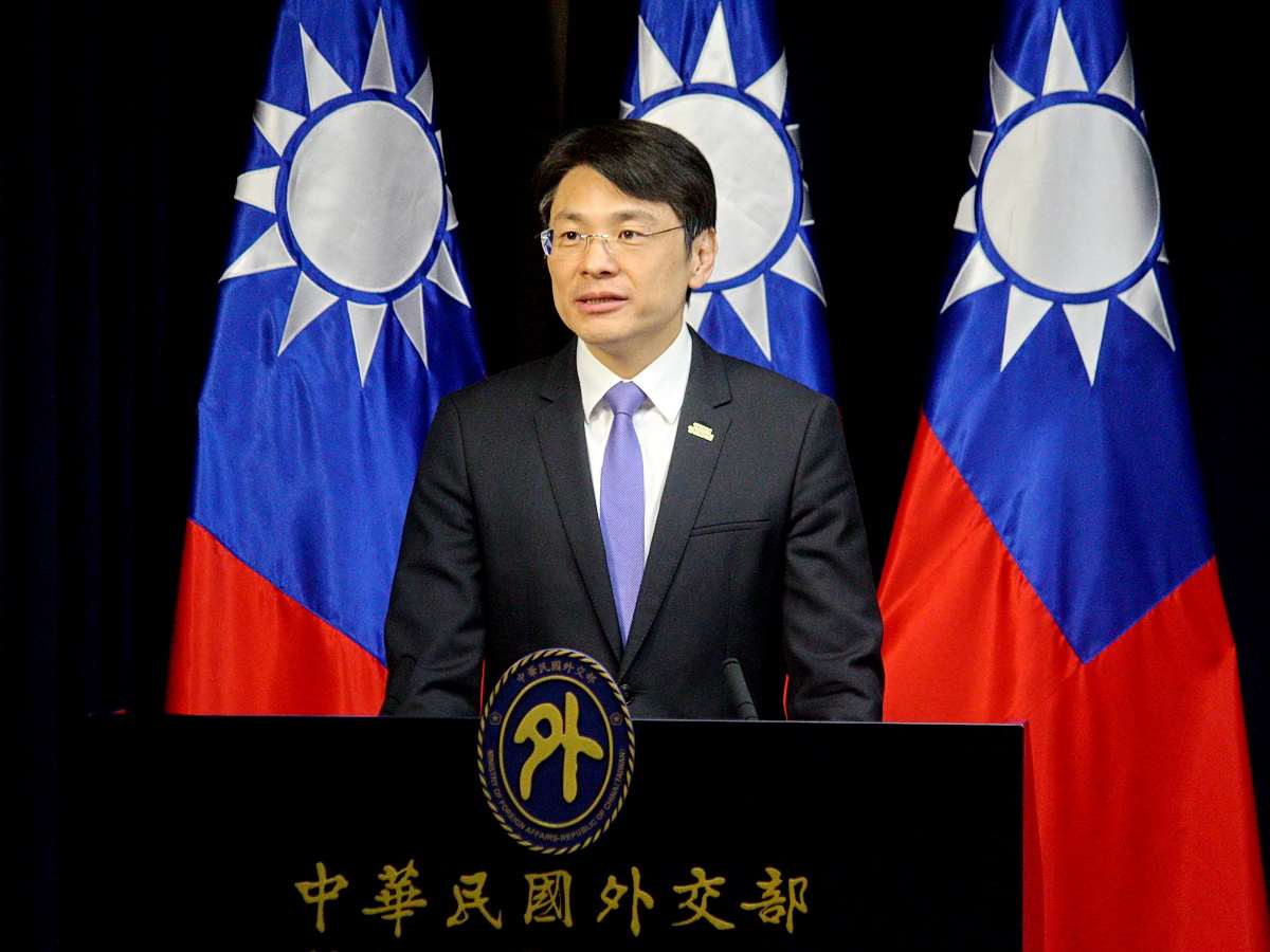 Der Sprecher des taiwanischen Außenministeriums, Hsiao Kuang-wei (RTI 王照坤 )