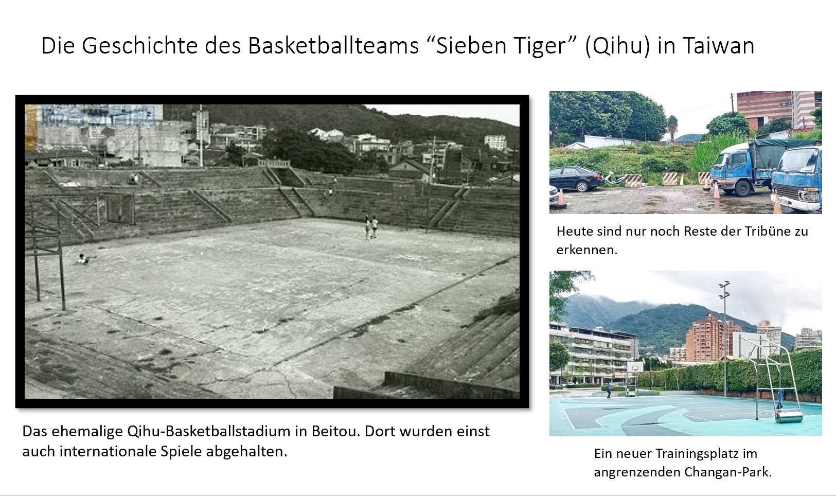 Die Geschichte des Basketballteams "Sieben Tiger"