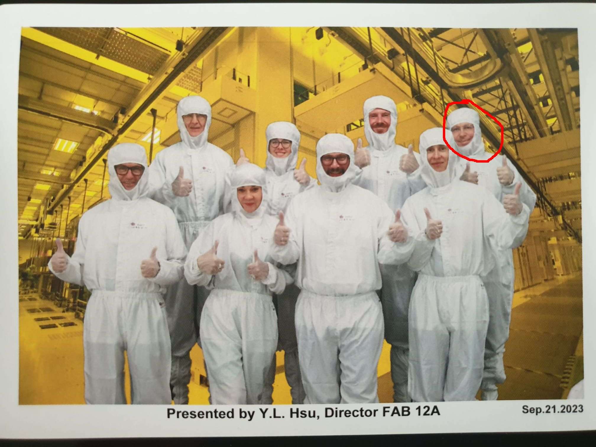 Günter dolmetscht regelmäßig auch bei Besuchen von Delegationen bei TSMC. (Foto: Günter Whittome)