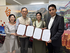 Taiwan und Tibet haben ein MOU unterzeichnet, wonach Taiwan in Zukunft Lehrer nach Indien schicken wird, um dort Tibetern Mandarin zu unterrichten. (Foto: CNA)