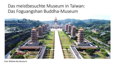 Das Foguangshan Buddha-Museum (Bild: Website  des Buddha-Museums)