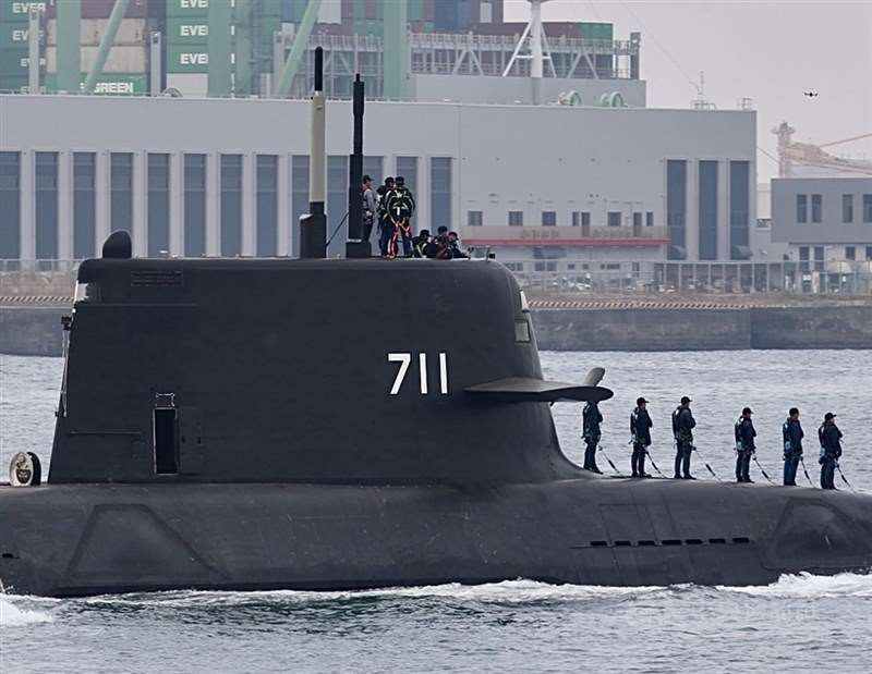 Das U-Boot „Narwhal“ (Hai Kun/海鯤軍艦/SS-711), Taiwans erstes selbst entwickeltes und gebautes U-Boot.