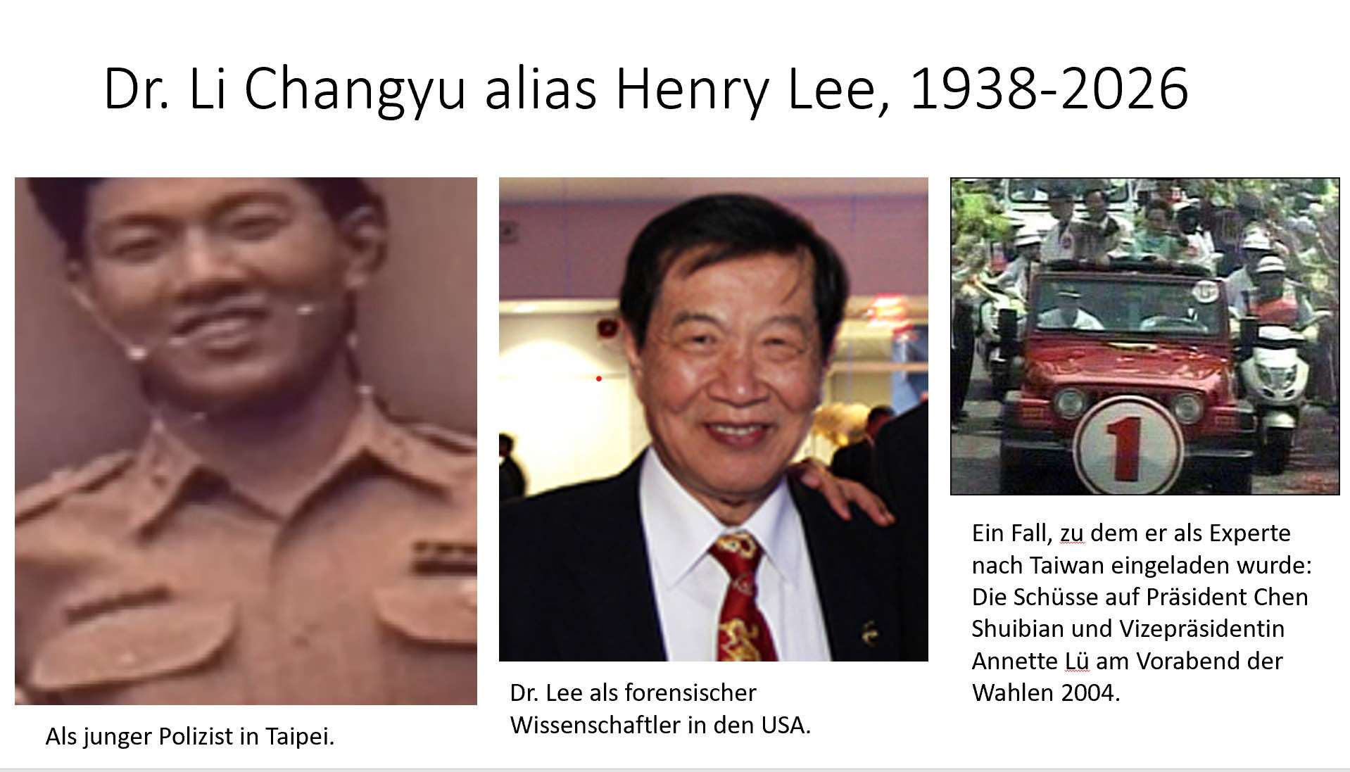Dr. Henry Lee