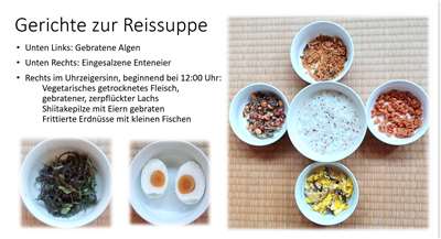 Gerichte zur Reissuppe