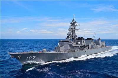 Japanischer Zerstörer JS Ikazuchi (Bild: Wikipedia)