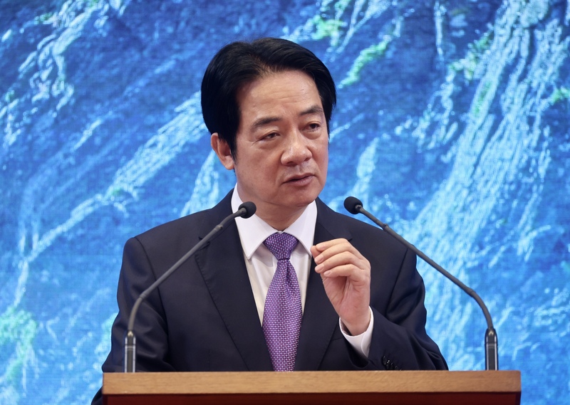 Präsident Lai Ching-te feiert am 20. Mai sein zweites Amtsjubiläum mit einer Rede im Präsidentenpalast. (CNA)