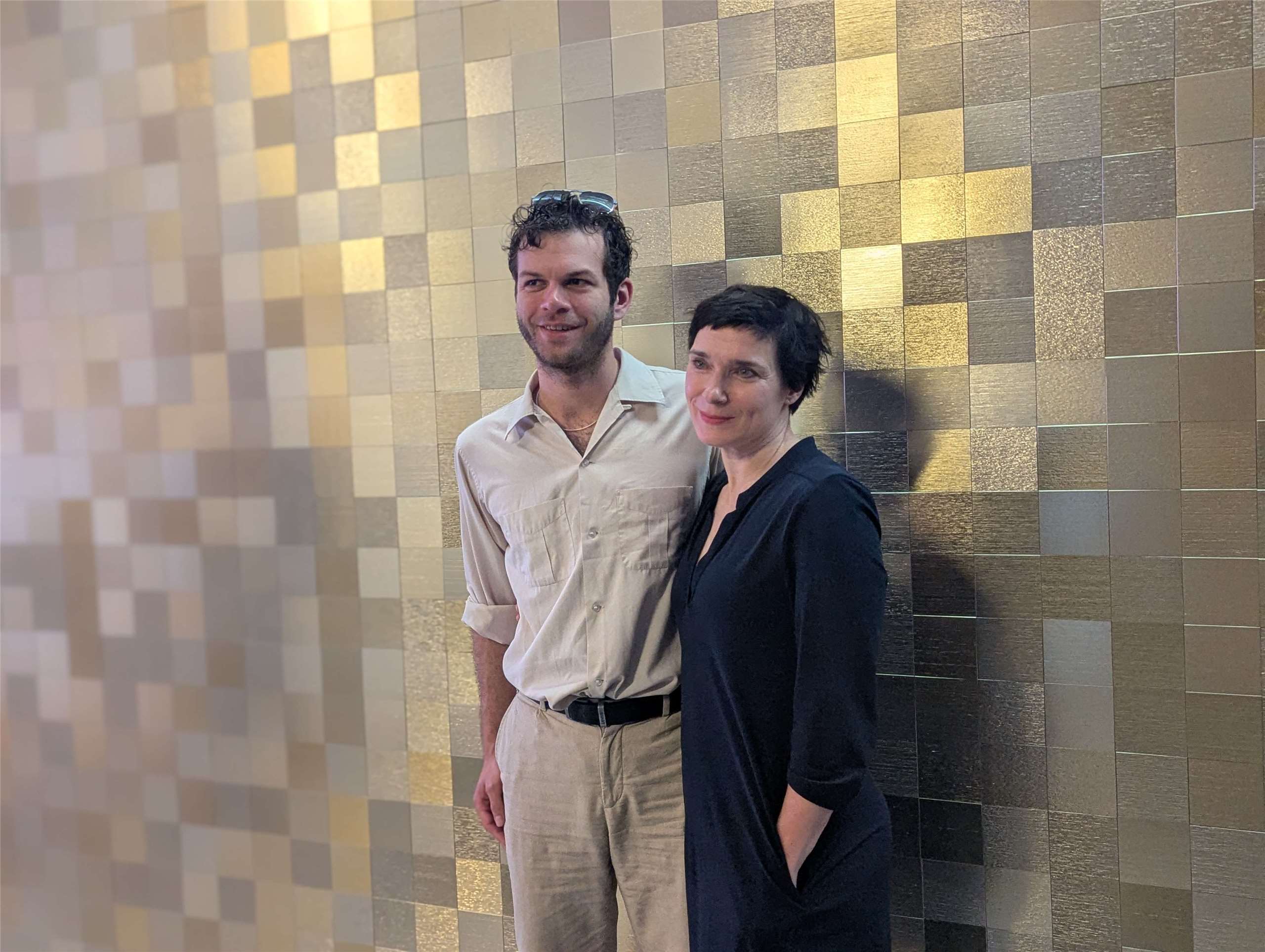 Kathrin Wehlisch und Gabriel Schneider stellten das Stück und die Inszenierung in Taipei vor (Bild_Carina Rother)