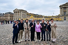 Parlamentspräsident Han Kuo-yu besucht mit einer parteiübergreifenden Delegation Frankreich (Foto: Parlament) 
