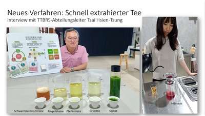 Schnell extrahierende Tees