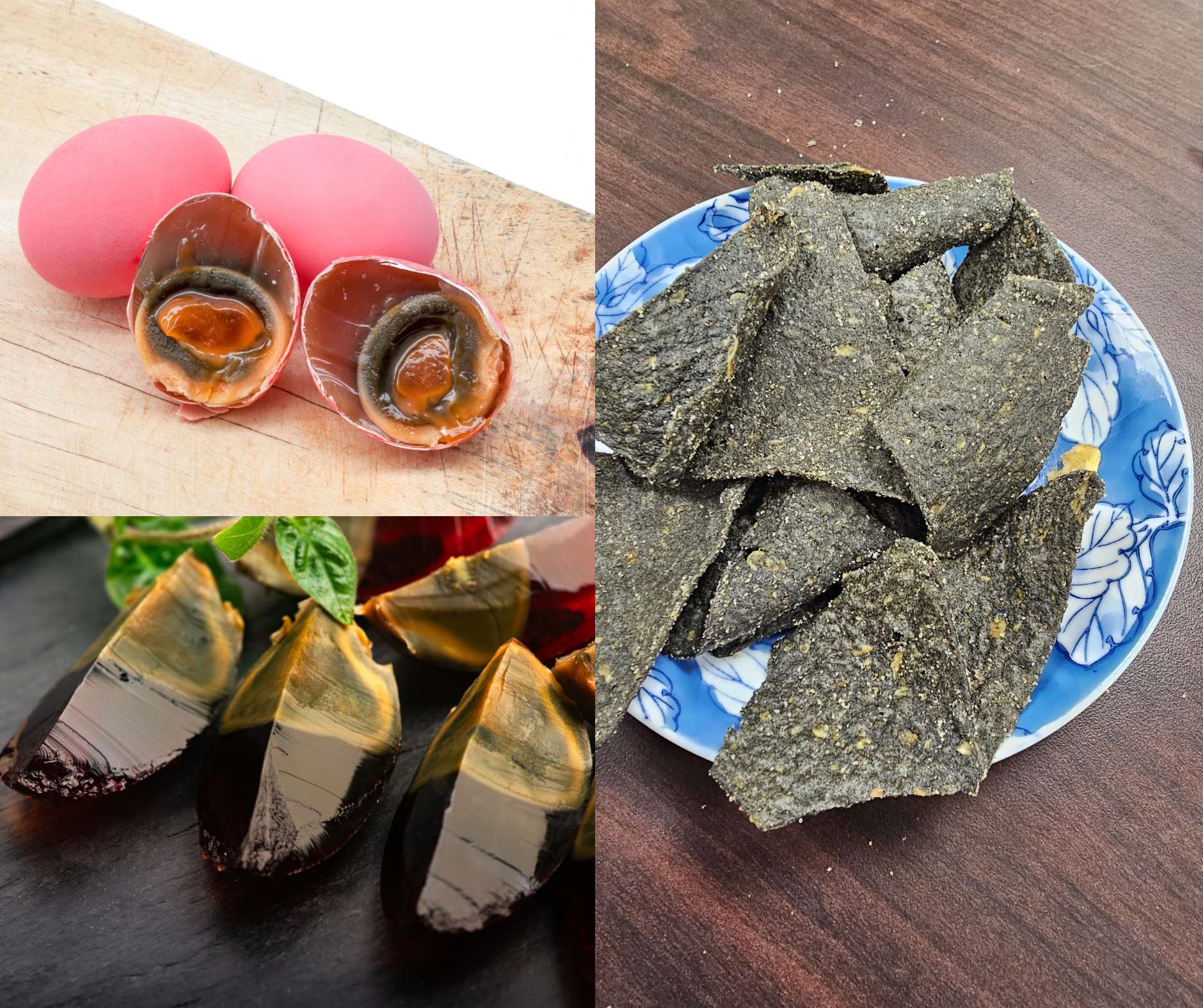 Der Testsieger? Pidan -Chips: links das Original und rechts die daraus verarbeiteten Nachos (Fotos links: VistaCreate)