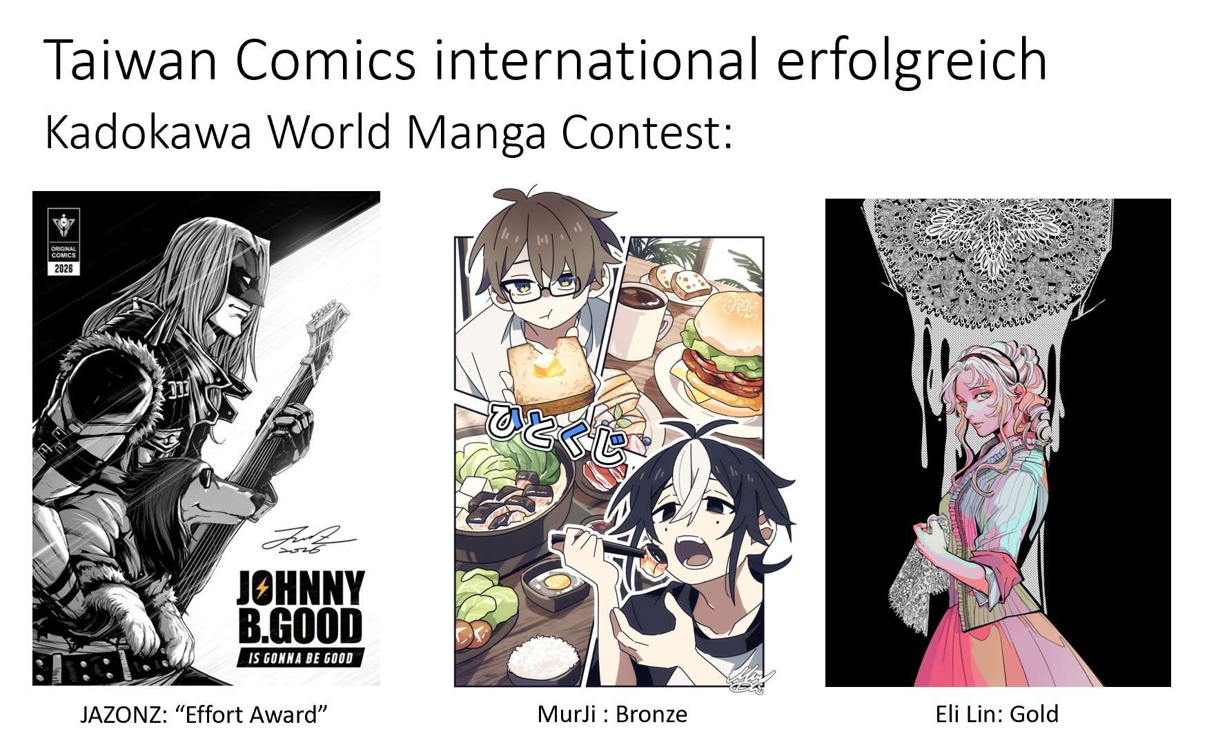 Comics aus Taiwan international erfolgreich episode artwork