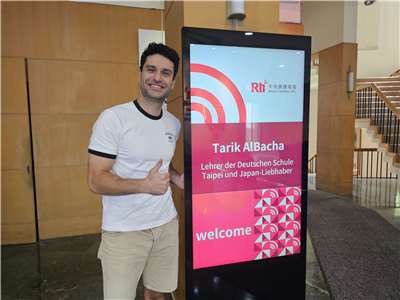 Tarik AlBacha, der das Leben in Asiens Metropolen genießt und schötzen gelernt hat